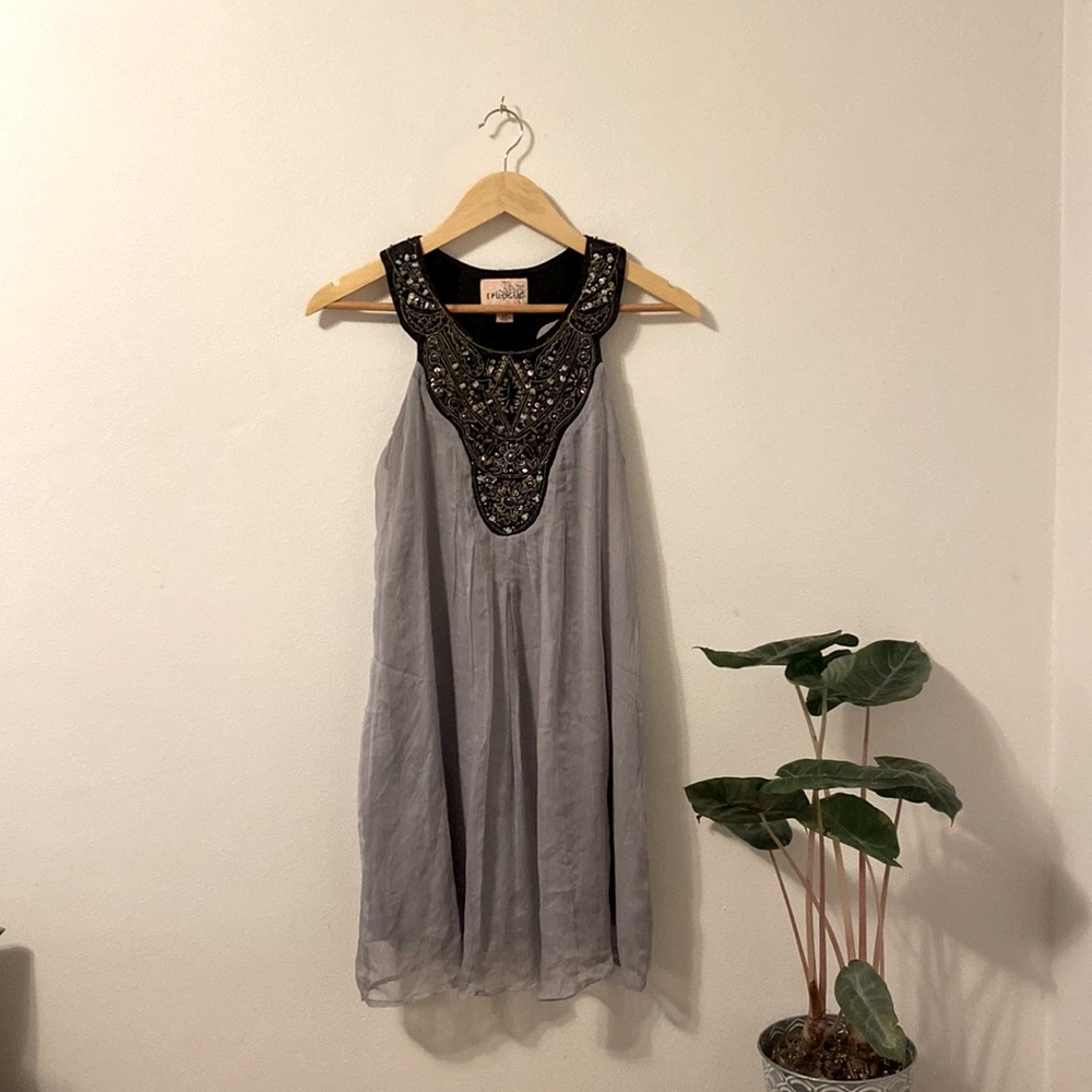 Sparkly mini dress perfect for a night out or NYE!